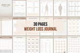 Weight Loss Journal - 30 Pages